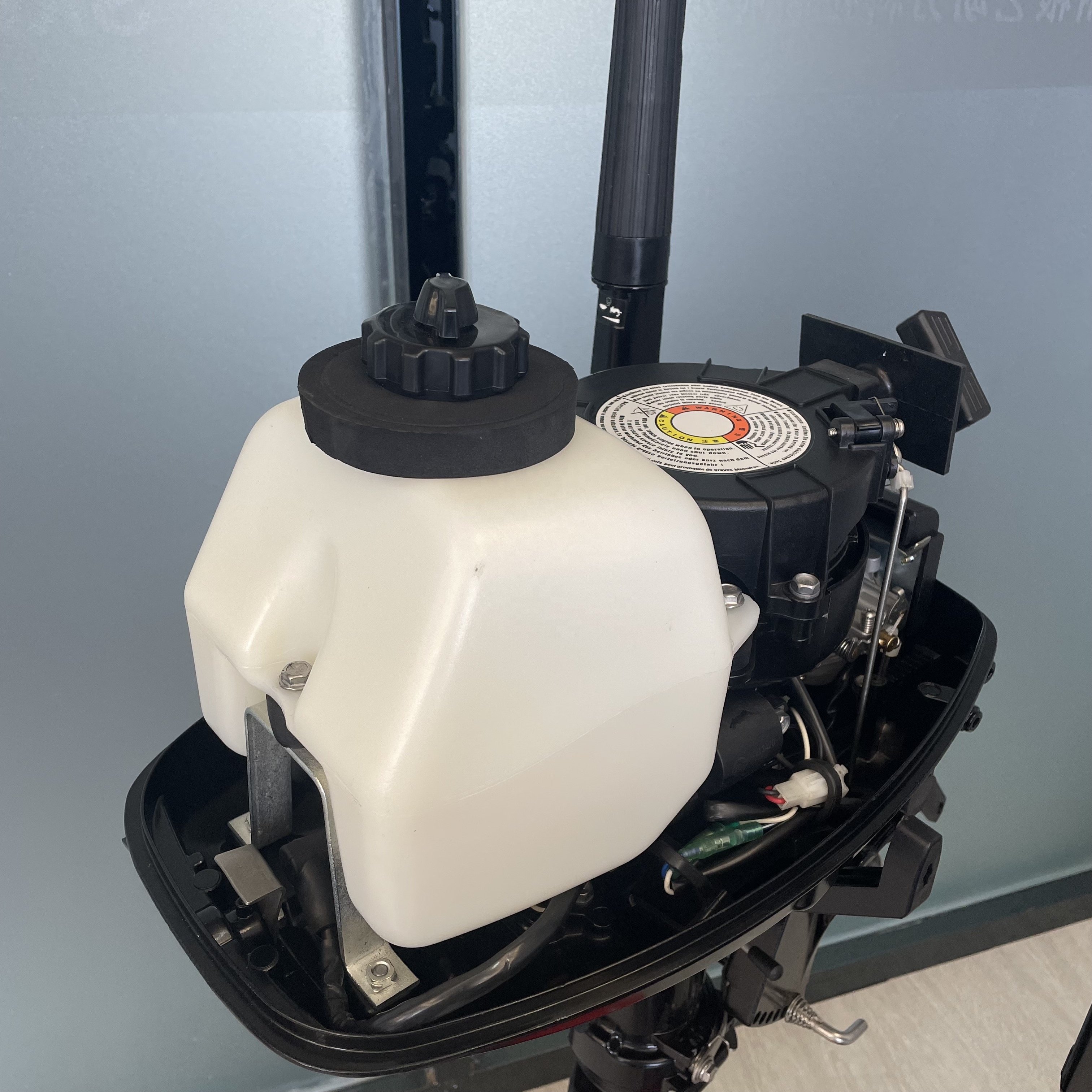 Laogen Professional Outboard Boat Engine Factory Match Tohatsu M5B Outboard Motor 2 Stroke 5 6hp Boat Motor Outboard for Russia